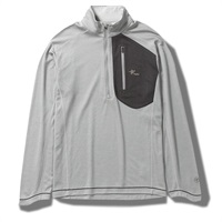 TSウールハーフジップ(Men's)(グレー-S)