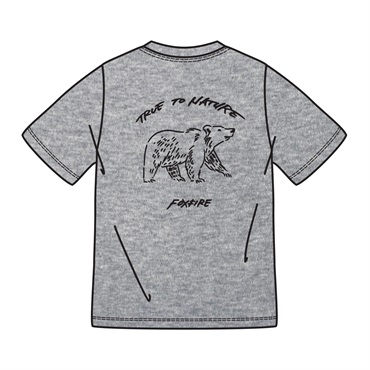 TSポケットベアティーS/S (Men's)(グレー-M)