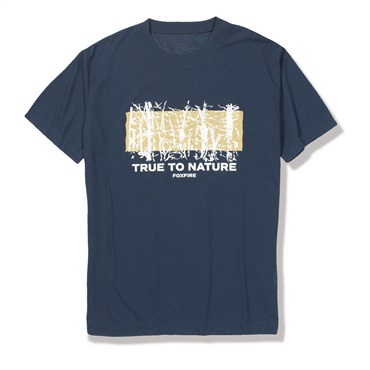 CシールドウッドティーS/S (Men's)(ネイビー-S)