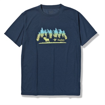 CシールドディアティーS/S (Men's)(ネイビー-S)