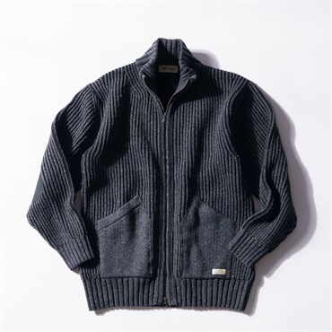 フィッシングフルジップセーター (Men's)(グレー-M)
