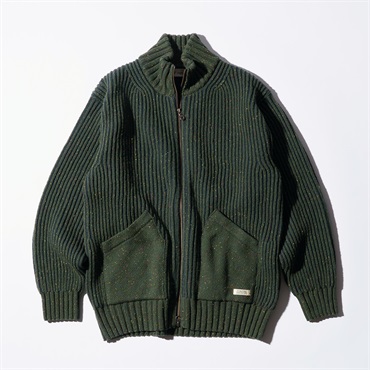 フィッシングフルジップセーター (Men's)(フォレストグリーン-M)