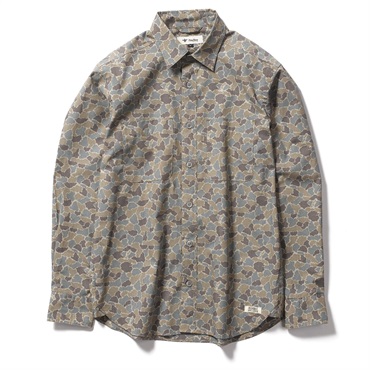 フィッシュアイカモシャツ  (Men's)(ストーンカモ-M)