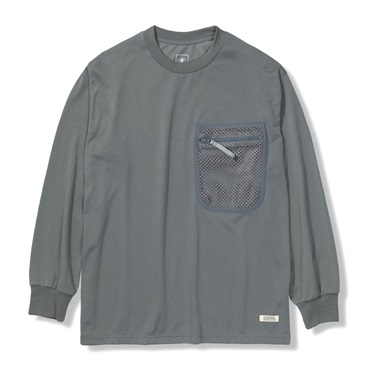 TSベーシックメッシュポケティー (Men's)(チャコール-M)