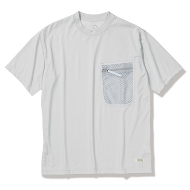 TSベーシックメッシュポケティーS/S (Men's)(ライトグレー-M)