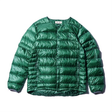NANGA×Foxfire アングラーズ2WAYダウンカーディガン (Men's)(グリーン-M)