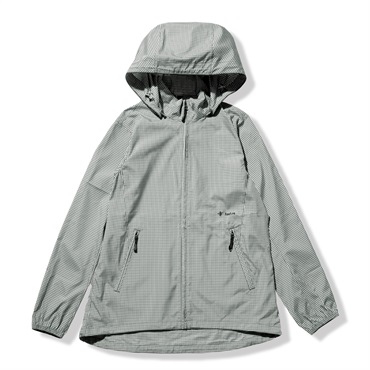 シアーライトジャケット(Women's)(ギンガム-S)