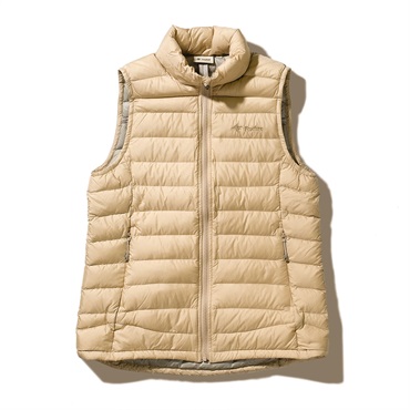 PFユニットダウンベスト (Women's)(ベージュ-S)