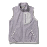 ウェーブフリースベスト (Women's)(ラベンダー-S)