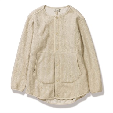 ケーブルフリースミドルブルゾン(Women's)(グラナイトサンド-S)