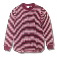 TCワッフルモッククルー(Women's)(ワインボーダー-M)