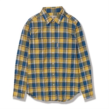 Cシールドプレザントシャツ (Women's)(コバルトブルー-S)