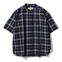 CシールドプレザントシャツS/S (Women's)(ネイビー-S)