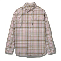 Cシールドチェックシャツ (Women's)(ペールピンク-S)