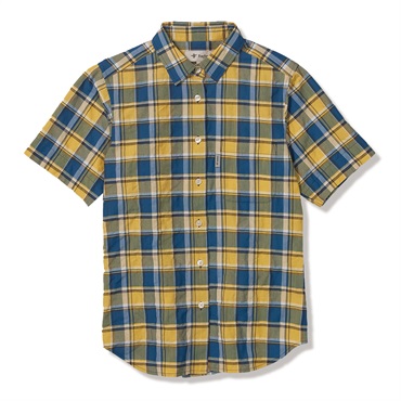CシールドプレザントシャツS/S(Women's)(コバルトブルー-S)