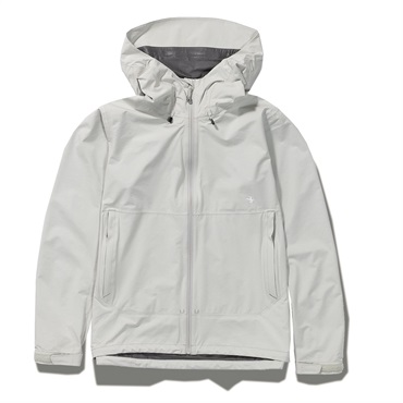 W・レインストレックジャケット (Women's)(ライトグレー-S)
