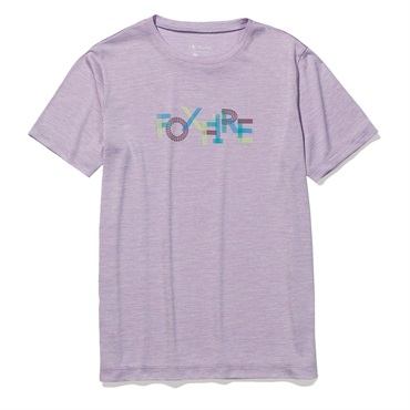 TS EXストレッチロゴティ-S/S  (Women's)(ペールピンク-S)