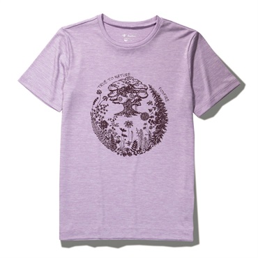TS EX ストレッチツリーハウスT　S/S (Women's)(ペールピンク-S)