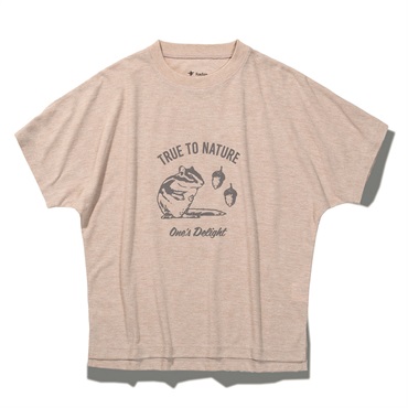 CシールドフェイバリットT S/S (Women's)(ベージュ-S)