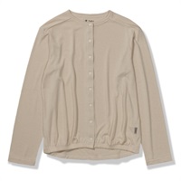 SCメランジスナップカーディ (Women's)(アイボリー-S)