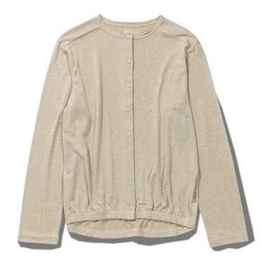 SCメランジスナップカーディ (Women's)(モカ-S)