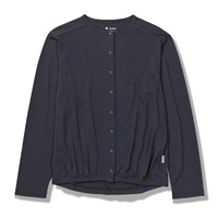 SCメランジスナップカーディ (Women's)(ネイビー-S)
