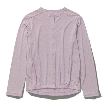 SCメランジスナップカーディ (Women's)(ラベンダー-S)