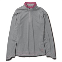 TSウールハーフジップ(Women's)(グレー-S)