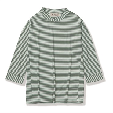 TSスムースボーダー7/S(Women's)(アッシュグリーン-S)