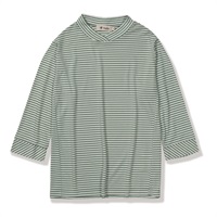 TSスムースボーダー7/S(Women's)(アッシュグリーン-S)