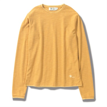 スラブリブクルー(Women's)(イエロー-S)