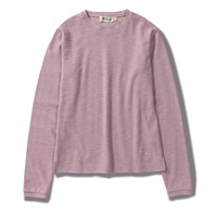 スラブリブクルー(Women's)(ピンク-S)