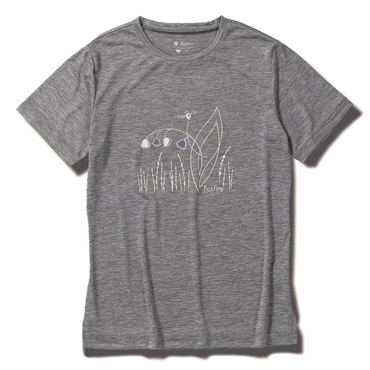 TS EXストレッチセンスティー S/S(Women's)(グレー-S)