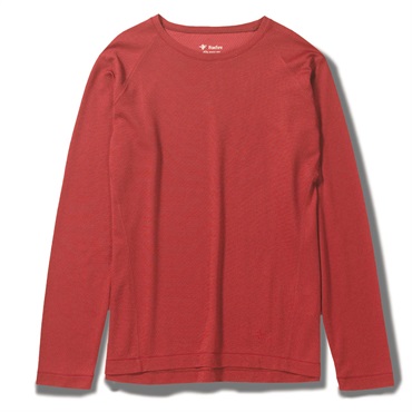 TSウールクルー(Women's)(レッド-S)