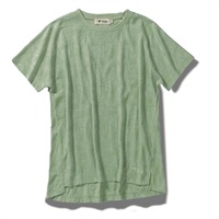 TSリーフジャカードティーS/S(Women's)(ライトグリーン-S)