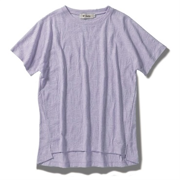 TSリーフジャカードティーS/S(Women's)(ラベンダー-S)
