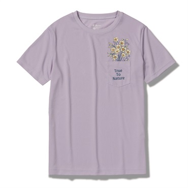 TSポケットブーケティーS/S (Women's)(ペールアイリス-S)