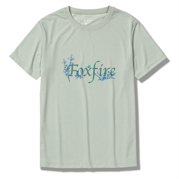 TSフラワーロゴティーS/S (Women's)(ミストミント-S)