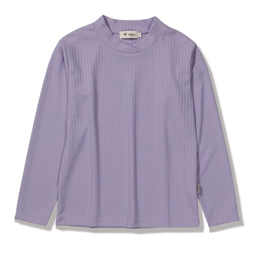 TSワッフルリブクロスネック (Women's)(ラベンダー-S)